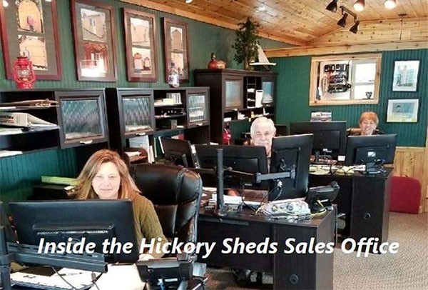 Old Hickorys Sheds West  Sales Office ~ Pat and John are Old Hickory Sheds #1 Dealer since 2011.  If you don't see what you're looking for we'll be happy to custom design one for you.