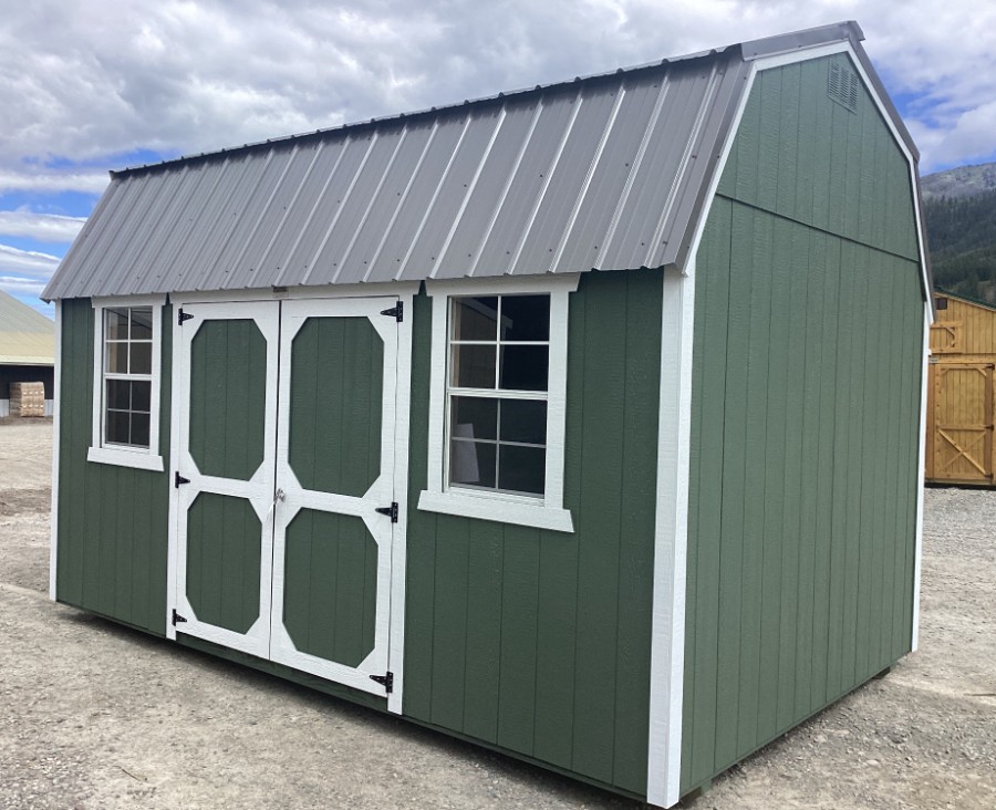 Side Lofted Barn ~ Hayden #187